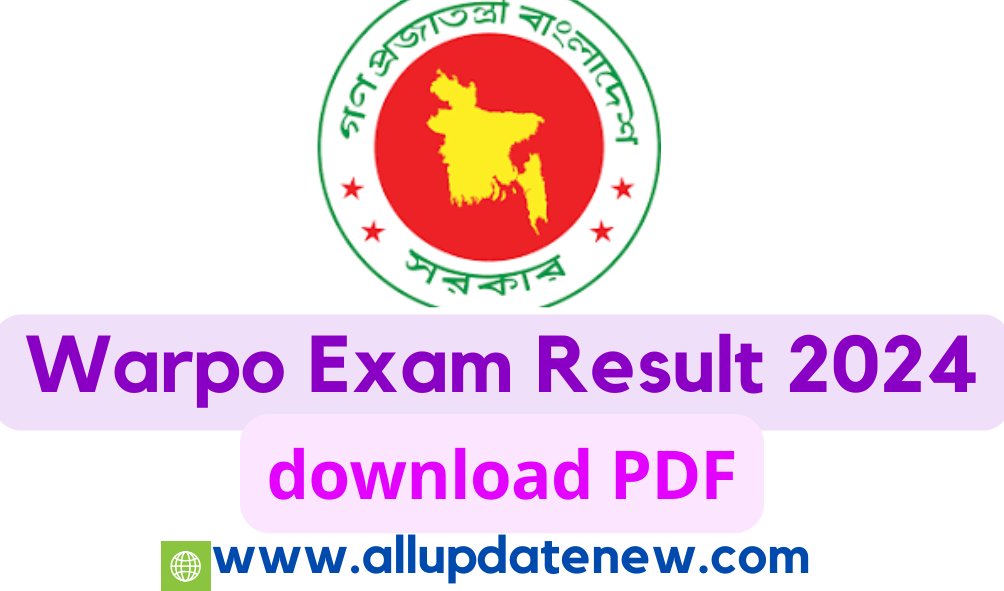 Warpo Exam Result 2024