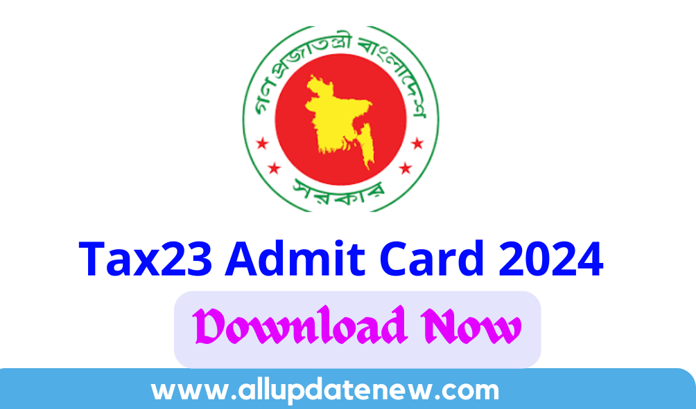 Tax23 Admit Card 2024